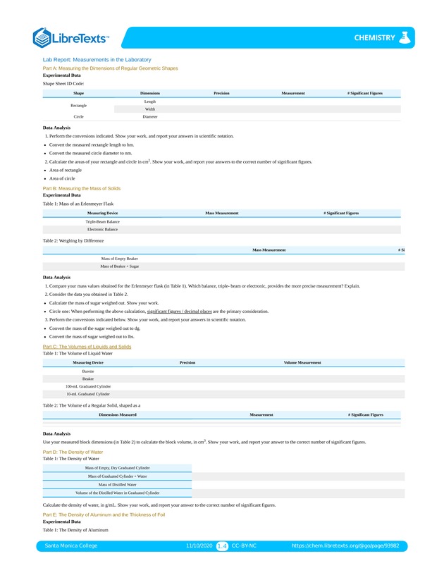 Online Chemistry Lab Manual - Page 6